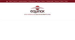 Desktop Screenshot of agentequinox.com